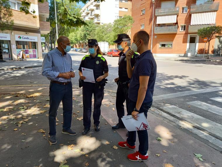 Campanya per la convivència i el civisme als establiments d’hostaleria de la rambla de la Girada de Vilafranca. Ajuntament de Vilafranca