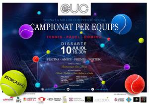 Campionat per Equips,del Casino de Vilafranca. Eix