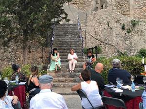 Canyelles lliura els premis del Primer Festival Literari amb un acte presencial al castell