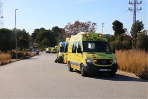 Cinc ferits greus i dos lleus en una explosió en una empresa de l'Arboç