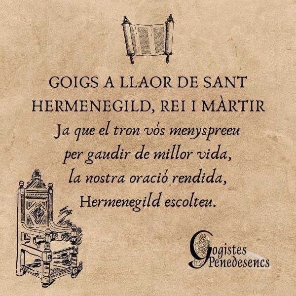 Cinquena carpeta de Goigs del Penedès al consell comarcal. EIX