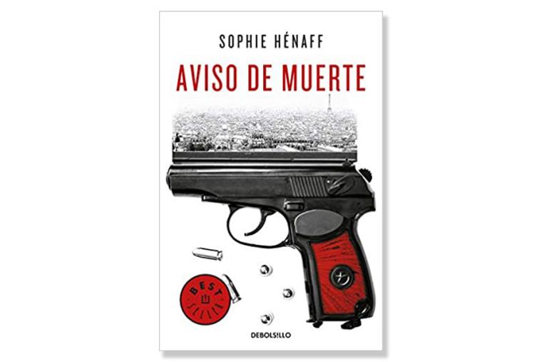 Coberta de 'Aviso de muerte' de Sophie Hénaff. Eix