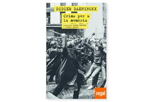 Coberta de 'Crims per la memòria' de Didier Daeninckk. Eix