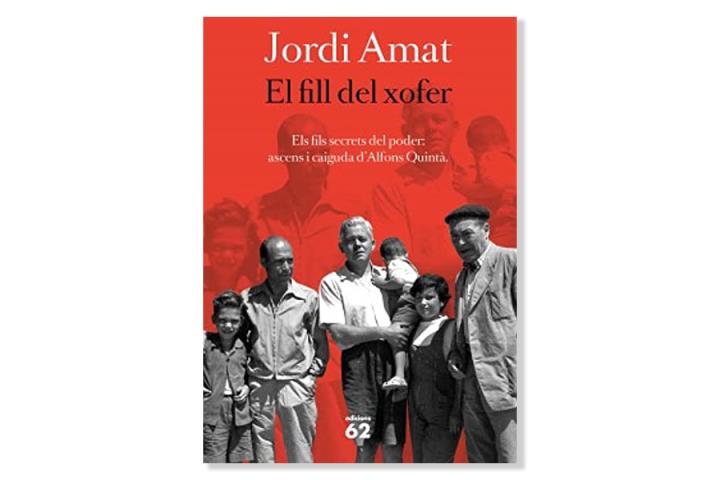 Coberta de 'El fill del xofer' de Jordi Amat. Eix