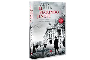 Coberta de 'El segundo jinete' d'Alex Beer. Eix