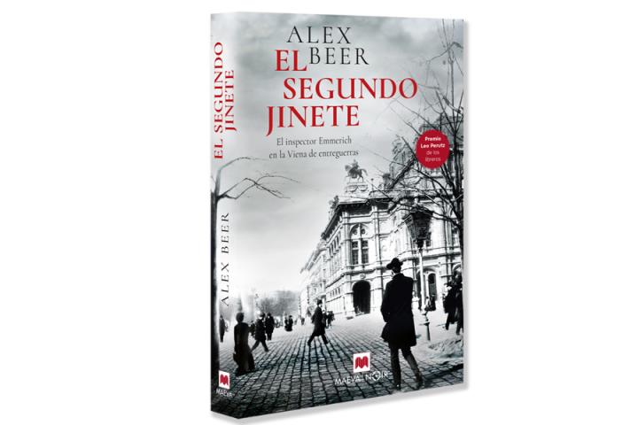 Coberta de 'El segundo jinete' d'Alex Beer. Eix