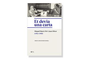 Coberta de 'Et devia una carta'  . Eix