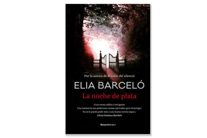 Coberta de 'La noche de plata' d'Elia Barceló. Eix