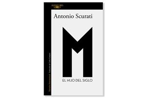 Coberta de 'M. El hijo del siglo' d'Antonio Scurati. Eix