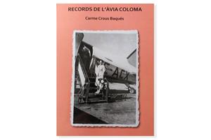 Coberta de '“Records de l’àvia Coloma” de Carme Crous. Eix