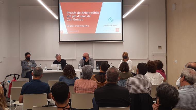 Comença el debat públic del pla d'usos de Can Guineu, a Sant Sadurní d'Anoia. Ajt Sant Sadurní d'Anoia