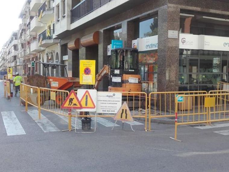 Comença la tercera fase de les obres de renovació de la xarxa d'aigua potable a la zona Coroleu sud. Ajuntament de Vilanova