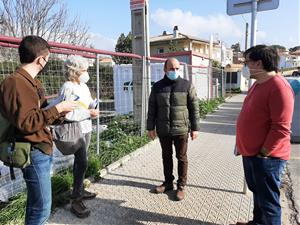 Comencen les obres d’adequació del carril bici a l’avinguda Montseny de Sant Pere de Ribes