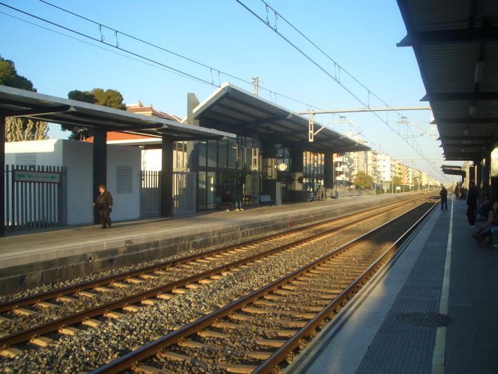 Comencen les obres per reforçar el tancament de l’estació de tren de Segur de Calafell. Ajuntament de Calafell