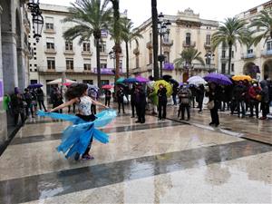Concentracions reivindicatives i accions simbòliques pel Dia Internacional de les Dones al Penedès i Garraf. Ajuntament de Vilanova