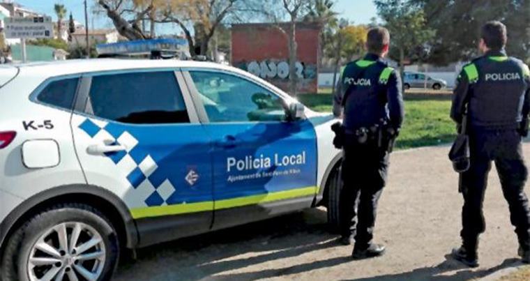 Condemna institucional per les agressions a tres agents de la policia local de Sant Pere de Ribes. Ajt Sant Pere de Ribes