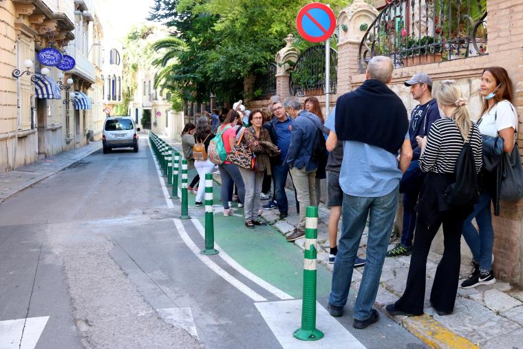 Cues i places exhaurides en els itineraris programats pel primer 48h Open House de Sitges. ACN