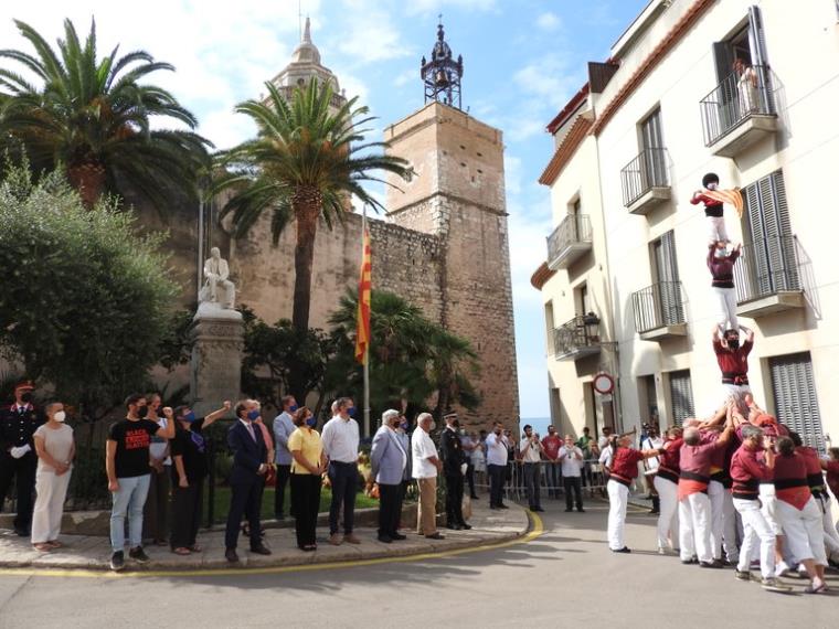 Diada nacional de Catalunya a Sitges. Ajuntament de Sitges