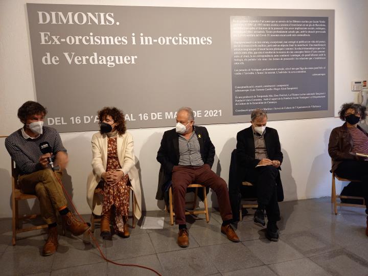 “DIMONIS. Ex-orcismes i in-orcismes de Verdaguer”, la instal.lació visual i sonora de cabosanroque arriba a Vilafranca. Ajuntament de Vilafranca