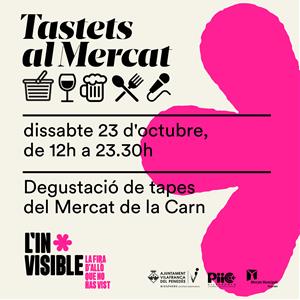 Dissabte arriba la fira L’Invisible a Vilafranca amb parades, actuacions de joves creadors i Tastets al mercat. Ajuntament de Vilafranca