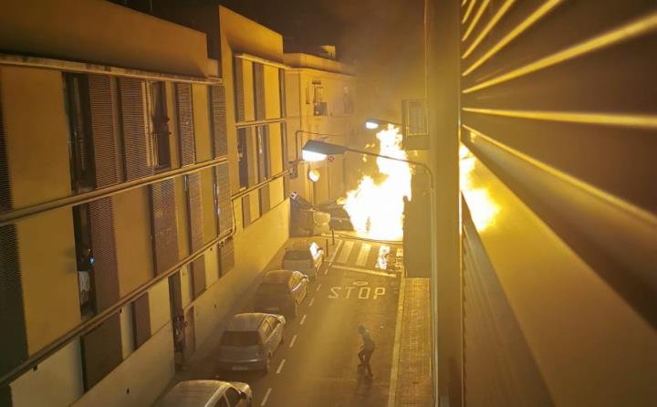 Dues assistències del SEM durant la manifestació proHasel de Vilanova i la Geltrú. EIX