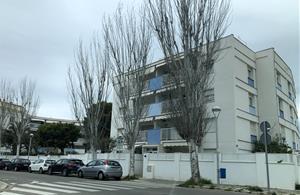 Edifici Vilanova Baix-a-mar, mitja lluna. Eix