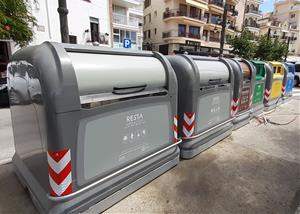 El 95% dels residus del contenidor de rebuig de Sitges es poden reciclar separant-los en altres contenidors. Ajuntament de Sitges