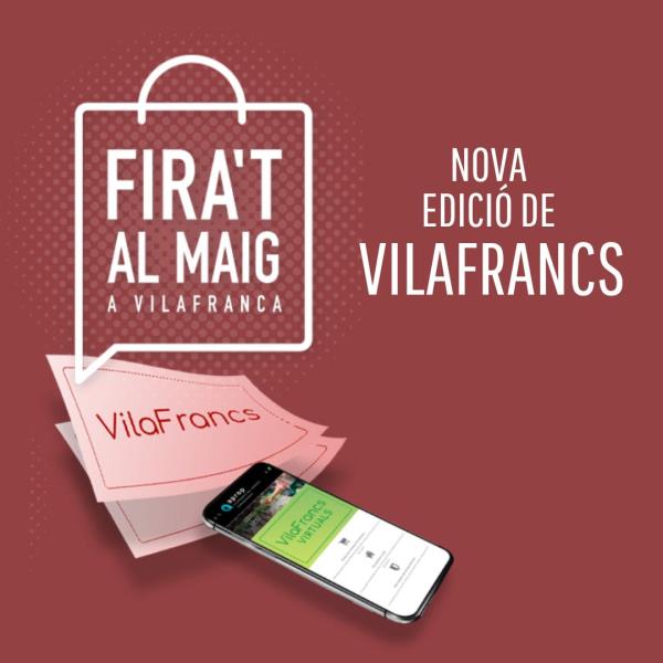 El comerç de Vilafranca esgota els VilaFrancs físics de la campanya “Fira’t al Maig” . Ajuntament de Vilafranca