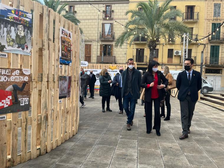 El conseller d'Empresa i Treball inaugura la Fira de Novembre i destaca l'aposta de Vilanova per l'economia transformadora i de futur. Susana Nogueira