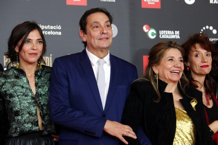 El director d''Incerta glòria', Agustí Villaronga, a la catifa vermella dels Premis Gaudí, el 28 de gener del 2018. ACN
