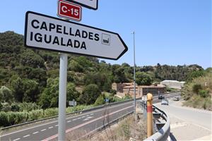 El Govern aprova la implantació d'un tercer carril a la C-15 entre Vilafranca i Capellades