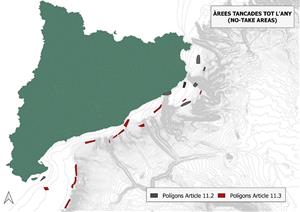 El Govern estableix una xarxa de vint zones marines tancades a la pesca de més de 500 km2 al litoral català. EIX