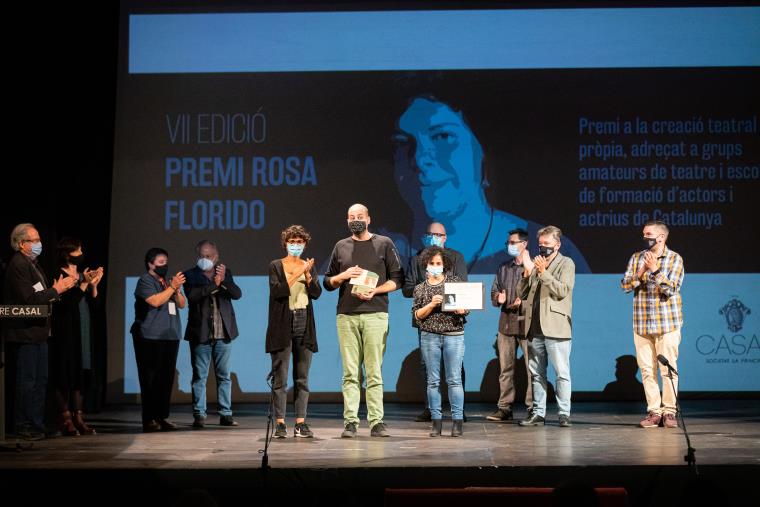 El grup de teatre penedesenc Criatures guanya la VII edició del Premi Rosa Florido. EIX