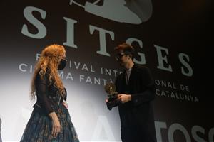 El guionista Nick Antosca ha recollit aquest dimecres el Premi Màquina del Temps del Festival de cinema de Sitges