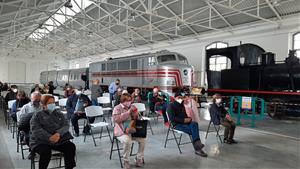 El Museu del Ferrocarril de Vilanova i la Geltrú i la seu dels Castellers de Vilafranca del Penedès són seus de la vacunació massiva 