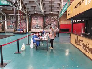 El Museu del Ferrocarril de Vilanova i la Geltrú i la seu dels Castellers de Vilafranca del Penedès són seus de la vacunació massiva 