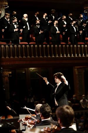 El Palau de la Música commemora els 50 anys del 'mestre' Pau Casals a les Nacions Unides. Martí E. Berenguer