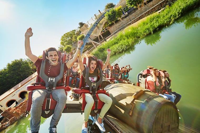 El parc temàtic PortAventura Park, un dels tres integrants de l'ambiciós complex de PortAventura World. EIX