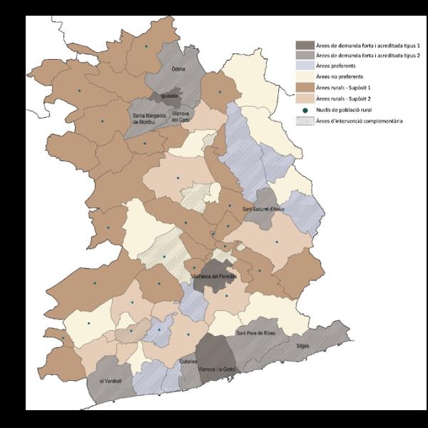 El Penedès necessitarà prop de 14.000 habitatges en els propers 20 anys per destinar-los a polítiques socials. Generalitat de Catalunya