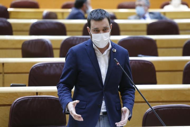 El senador d’Esquerra Republicana de Catalunya, Bernat Picornell. ERC