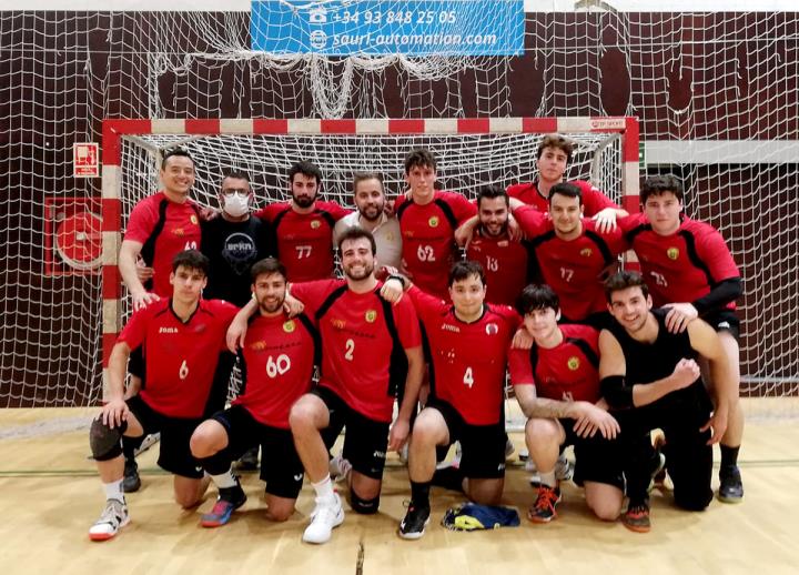 El Sènior Masculí del Ribes classificat per semifinals de la Copa Federació. Eix