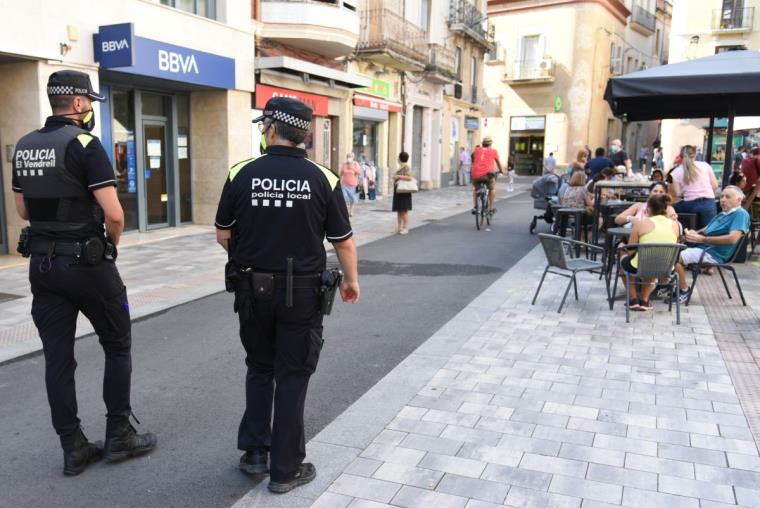 El Vendrell posa en marxa el nou pla de millora de la seguretat amb més agents al carrer. Ajuntament del Vendrell