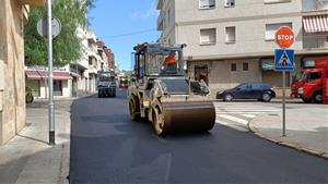 El Vendrell posa en marxa tres noves actuacions de millora de l’asfalt. Ajuntament del Vendrell