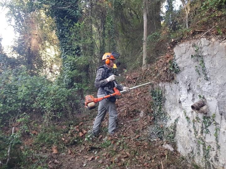 Els ADF de Sant Martí Sarroca recuperen la Font de Fumet. Ajt Sant Martí Sarroca