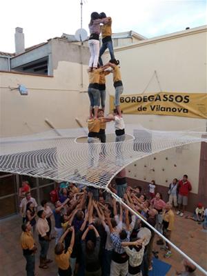 Els Bordegassos de Vilanova reprenen l'activitat castellera aquest cap de setmana amb els assajos. Bordegassos