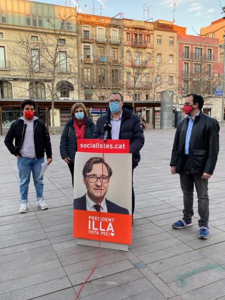 Els candidats de l’Alt Penedès i el Garraf del PSC a les Eleccions al Parlament de Catalunya. PSC