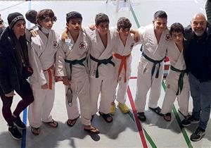 Els judoques del Club Judo Vilafranca-Vilanova