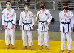 Els judoques del Club Judo Vilafranca-Vilanova al Campionat de la Copa Catalunya