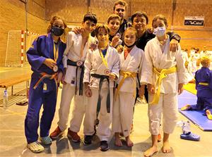 Els judoques del Club Uematsu Olèrdola / Sant Sadurní. Eix