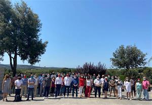 Els representants socialistes de l’Alt Penedès-Garraf . Eix